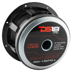 PANCADÃO Mid-Bass Loudspeaker 10" 1500 Watts Rms 4-Ohm - DS18