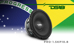 PANCADÃO Mid-Bass Loudspeaker 10" 1500 Watts Rms 8-Ohm - DS18