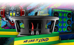 PANCADÃO Mid-Bass Loudspeaker 10" 1500 Watts Rms 8-Ohm - DS18