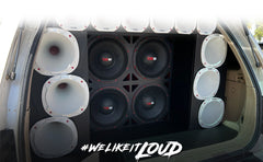 PANCADÃO Mid-Bass Loudspeaker 12" 1500 Watts Rms 8-Ohm - DS18