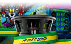 PANCADÃO Mid-Bass Loudspeaker 12" 1500 Watts Rms 4-Ohm - DS18