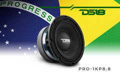 PANCADÃO Mid-Bass Loudspeaker 8" 1000 Watts Rms 8-Ohm - DS18
