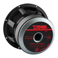 PANCADÃO Mid-Bass Loudspeaker 12" 3000 Watts Rms 4-Ohm - DS18