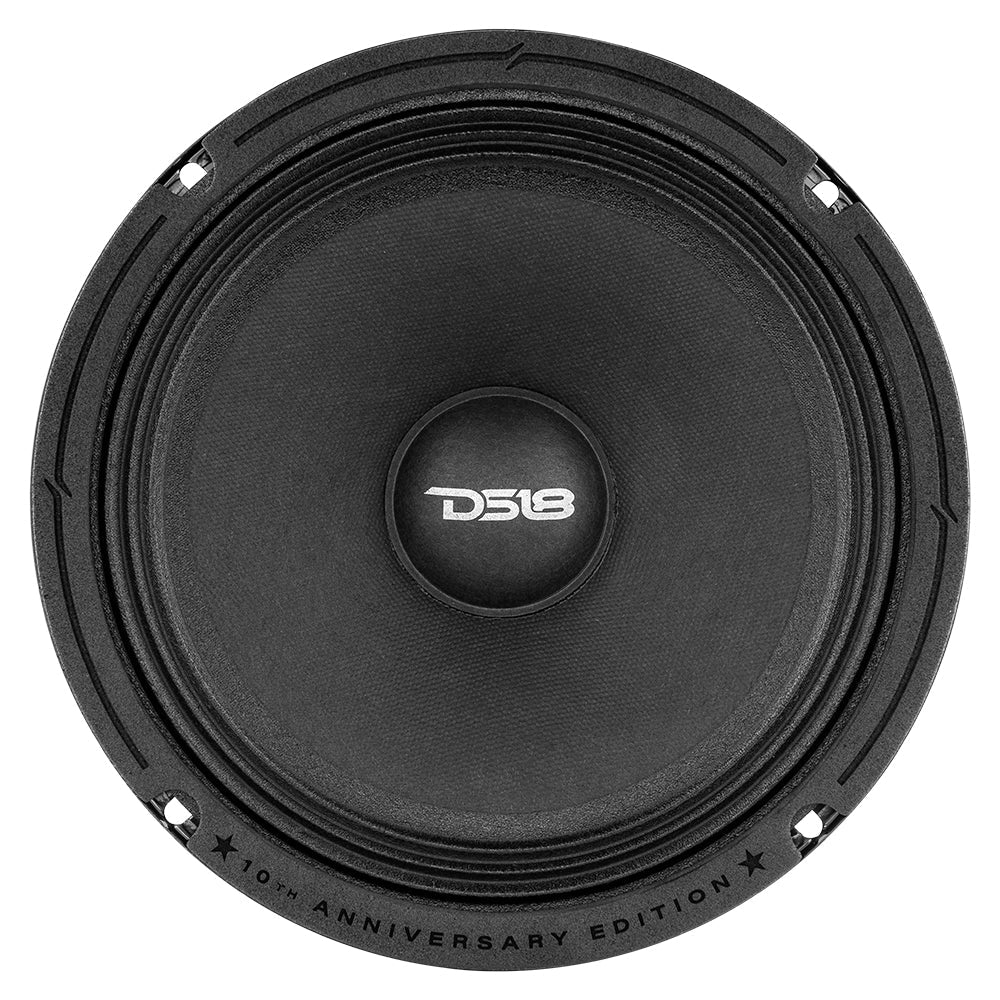 10th Anniversary Edition 8" Mid-Bass Loudspeaker 275 Watts Rms 4-Ohm - DS18