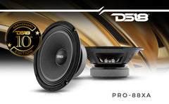 10th Anniversary Edition 8" Mid-Bass Loudspeaker 275 Watts Rms 8-Ohm - DS18