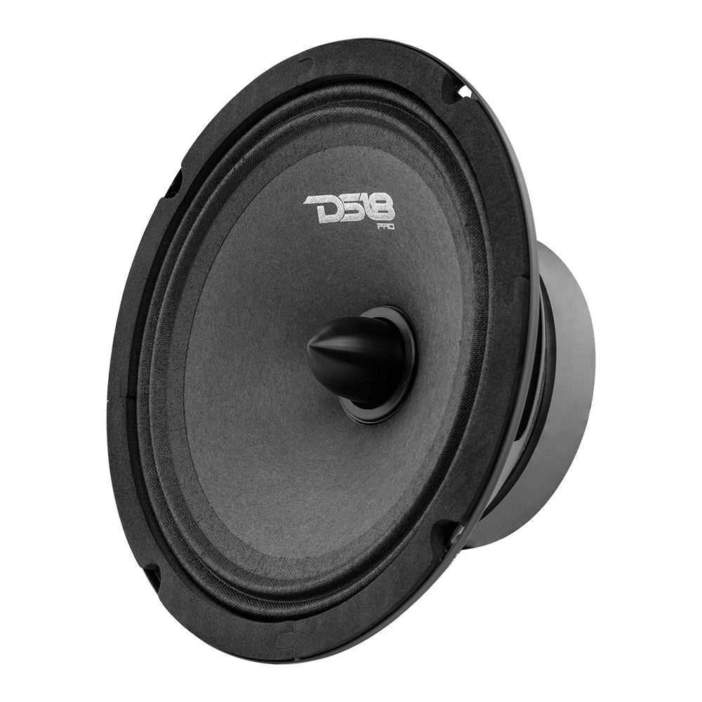 DS18 PRO-B6.4 6.5" Mid-Range Car Audio Loudspeaker with Bullet 120 Watts 4-Ohm - DS18