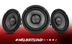PRO 6.5" Neodymium Carbon Fiber Water resistant Cone Mid-Bass Loudspeaker 250 Watts Rms 2-Ohm - DS18