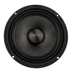 6.5” Slim Motorcycle & Motorsports Loudspeaker With Neodymium Magnet and Water Resistant Carbon Fiber Cone | 2-Ohm 150W RMS