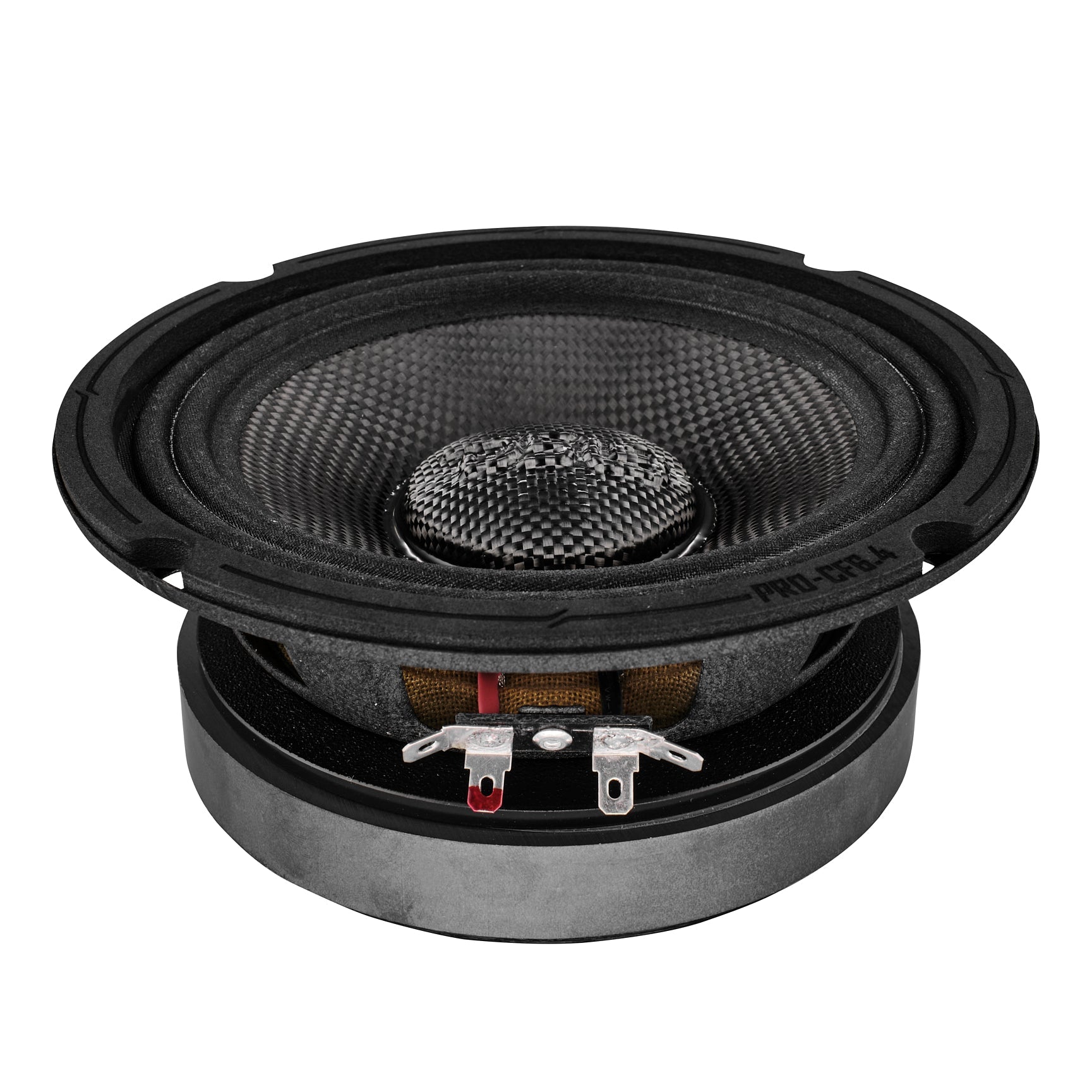 6.5” Motorcycle & Motorsports Loudspeaker With Water Resistant Carbon Fiber Cone | 4-Ohm 300W RMS - DS18
