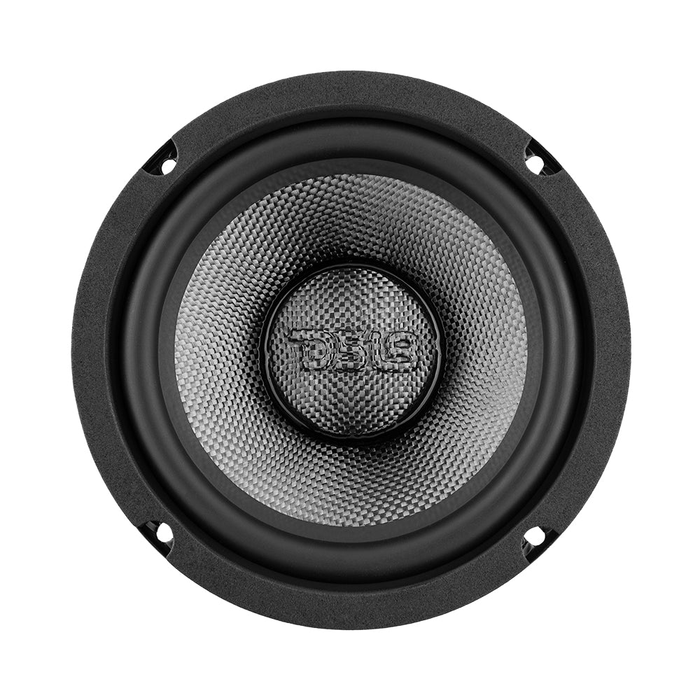 PRO 6.5" Neodymium Carbon Fiber Water resistant Cone Mid-Bass Loudspeaker 250 Watts Rms 4-Ohm - DS18