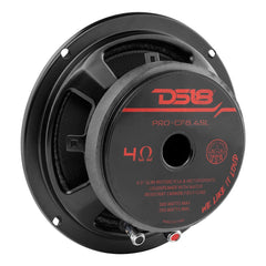 PRO 6.5” Shallow Mid-Bass Loudspeaker with Carbon Fiber Water-Resistant Cone | 250W RMS 4-Ohm - DS18