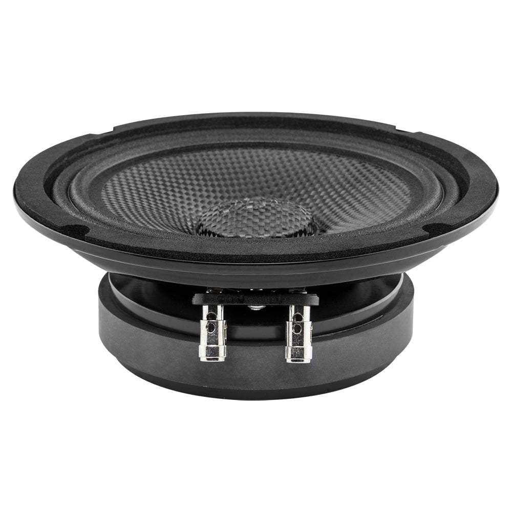 PRO 6.5” Shallow Mid-Bass Loudspeaker with Carbon Fiber Water-Resistant Cone | 250W RMS 4-Ohm - DS18