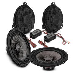 Harley-Davidson Street Glide 2014–2023 Front Stage Audio Upgrade Kit | 6.5" Slim Midrange Speakers + Bullet Tweeter NVY
