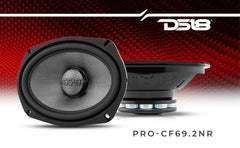 PRO 6x9" Neodymium Carbon Fiber Water resistant Cone Mid-Bass Loudspeaker 300 Watts Rms 2-Ohm - DS18