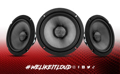 PRO 8" Neodymium Carbon Fiber Water resistant Cone Mid-Bass Loudspeaker 300 Watts Rms 4-Ohm - DS18