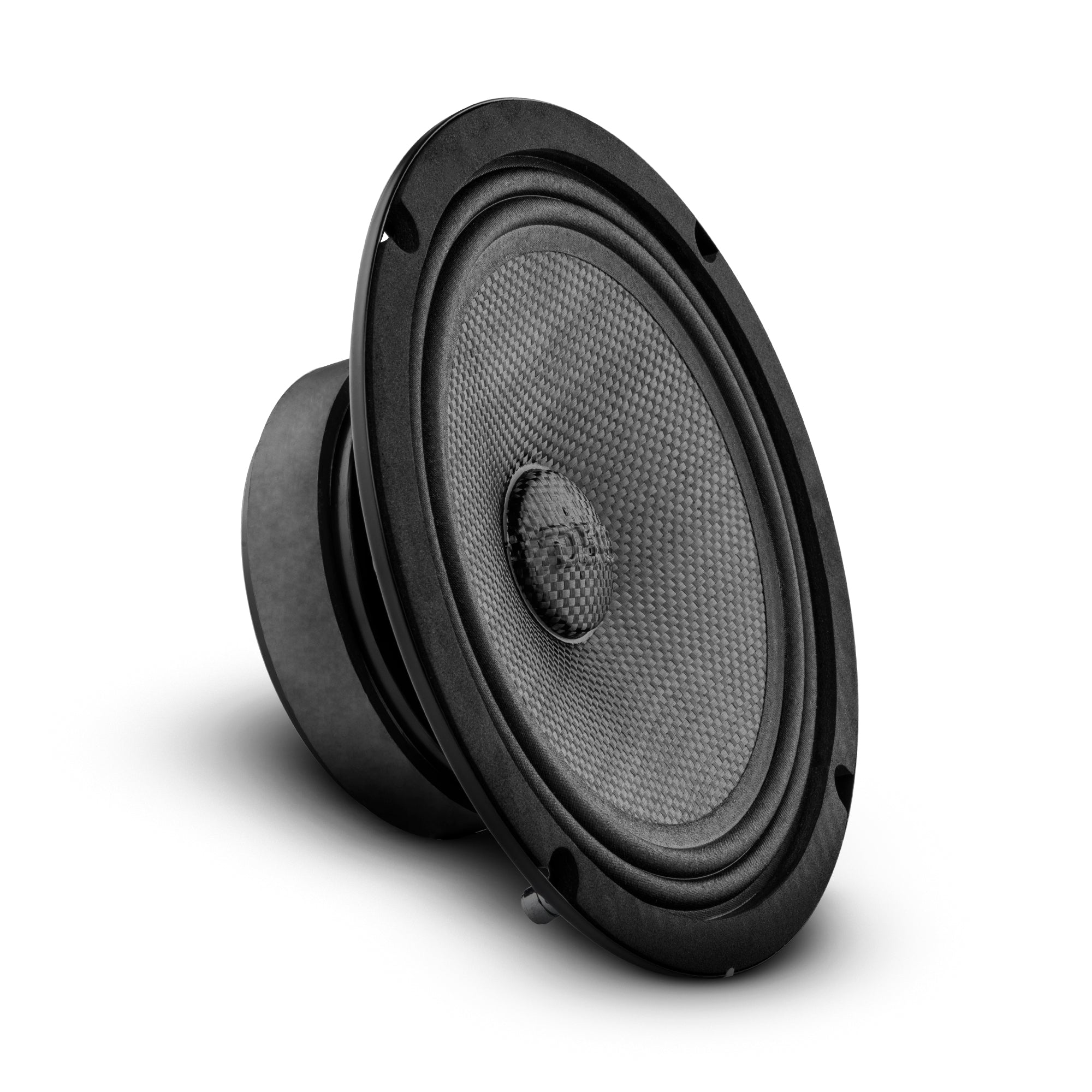 PRO 8" Shallow Carbon Fiber Water resistant Cone Mid-Bass Loudspeaker 275 Watts Rms 4-Ohm - DS18