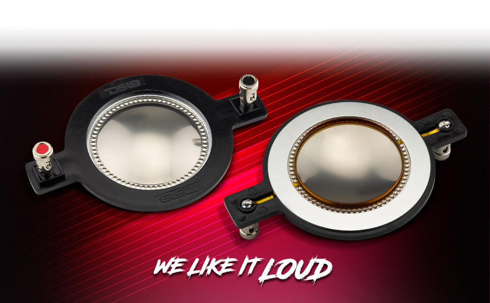 PRO 2" Titanium Replacement Diaphragm for PRO-D1, PRO-D1F, PRO-DKH1, PRO-DKN1 and Universal 4-Ohm - DS18