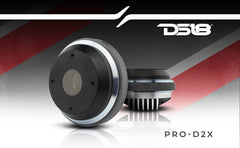 2" Throat Bolt on With Spacer Driver 500 Watts 3" Titanium Vc 8-Ohm - DS18