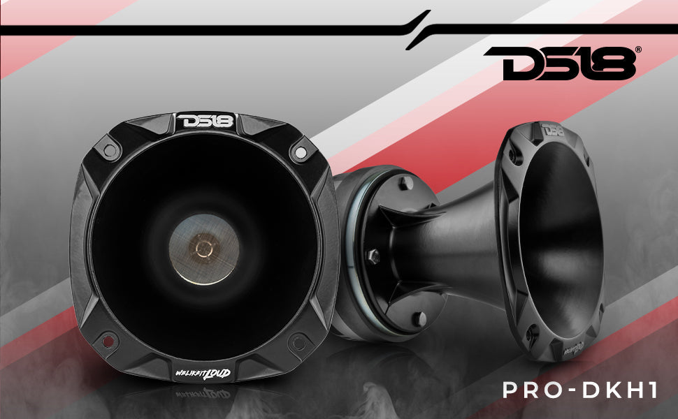 2" Driver And Horn Kit 320 Watts 2" Titanium 8-Ohm Vc (PRO-D1+PRO-HA102/BK) - DS18