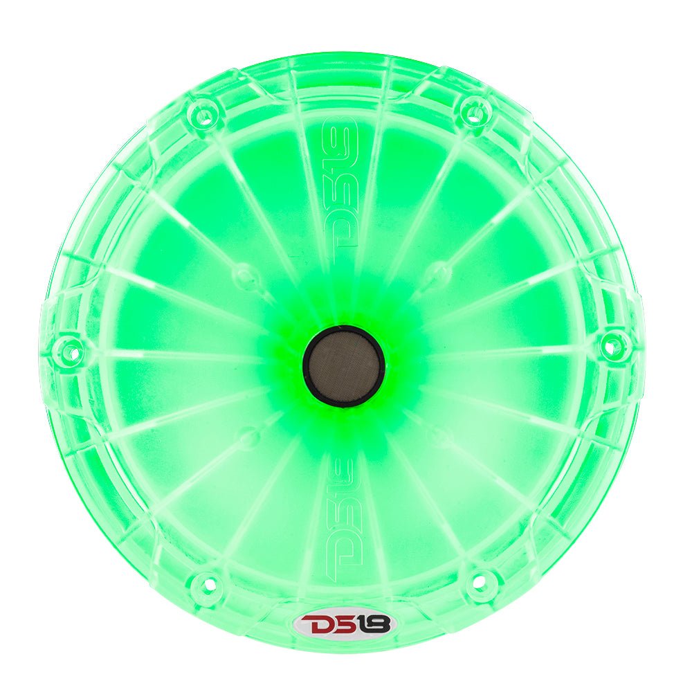 DS18 PRO-DKHCL PRO 1" Twist On Throat Compression Driver 1.75" Titanium VC with RGB Led Light Horn and Built-in Crossover 700