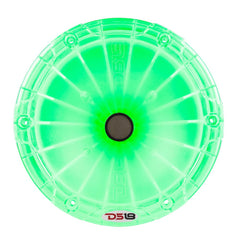 DS18 PRO-DKHCL PRO 1" Twist On Throat Compression Driver 1.75" Titanium VC with RGB Led Light Horn and Built-in Crossover 700
