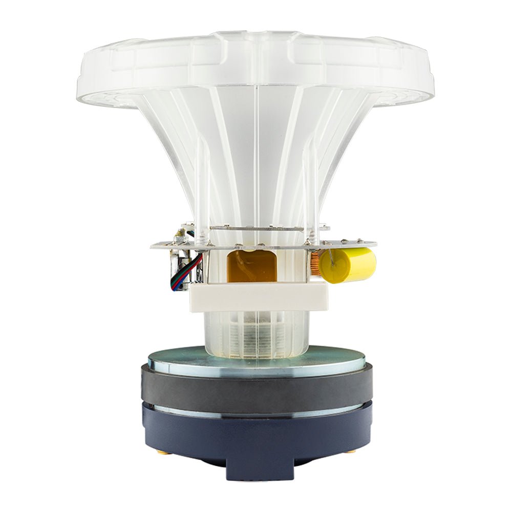 DS18 PRO-DKHCL PRO 1" Twist On Throat Compression Driver 1.75" Titanium VC with RGB Led Light Horn and Built-in Crossover 700