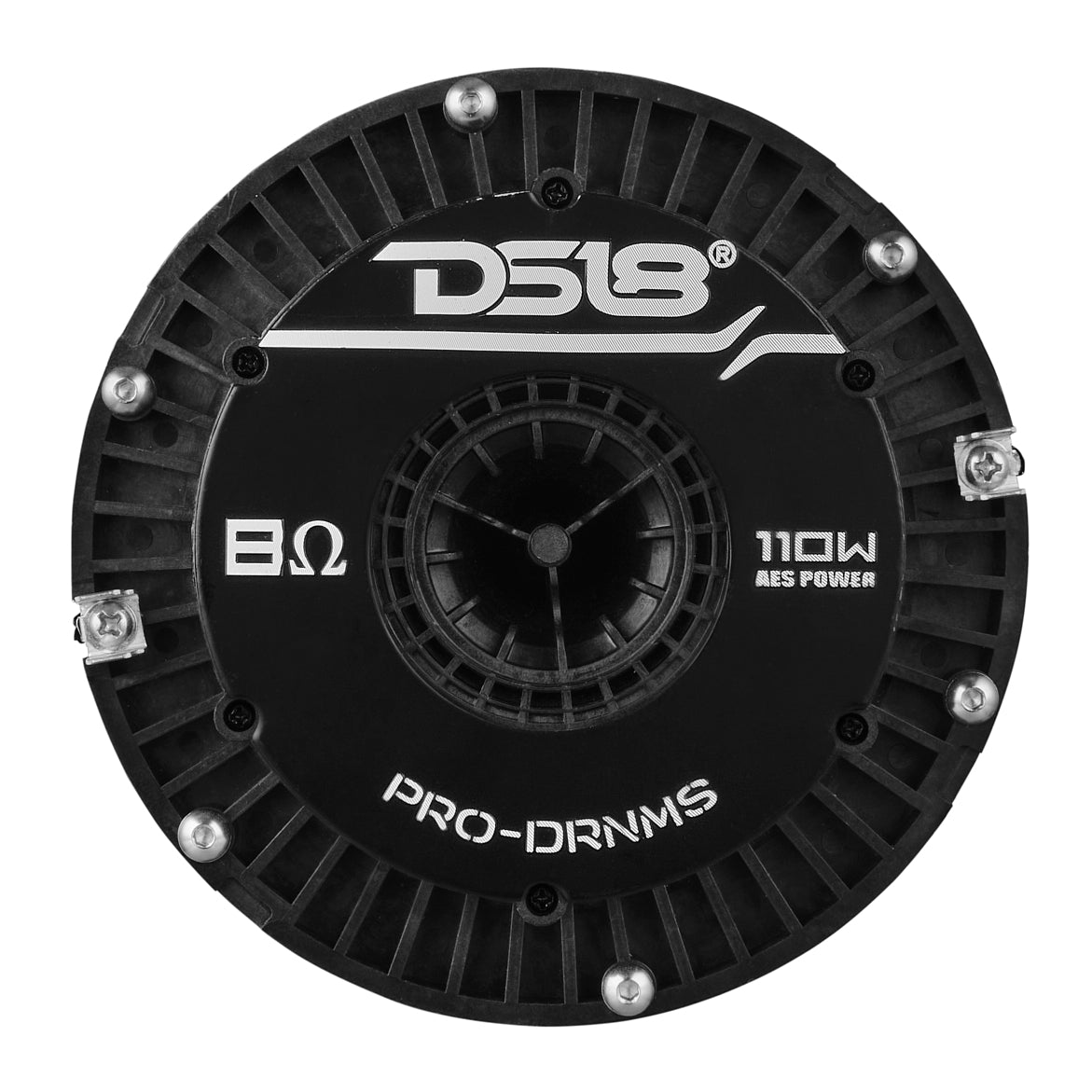 2" Throat Bolt-On Mid-Range Compression Driver 220W RMS 8-Ohm with 3.5" Polyester Voice Coil and Neodymium Magnet - DS18