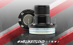 1" Throat Twist On Neodymium Driver 120 Watts 1" Composite Polyimide Vc 4-Ohm - DS18