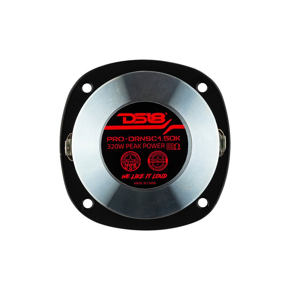 1" Neodymium Driver And Horn Kit 160 Watts 1.5" Polyimide 8-Ohm Vc - DS18