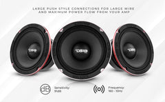 PRO-EXL 6.5" Mid-Range Loudspeaker 300 Watts Rms 4-Ohm - DS18