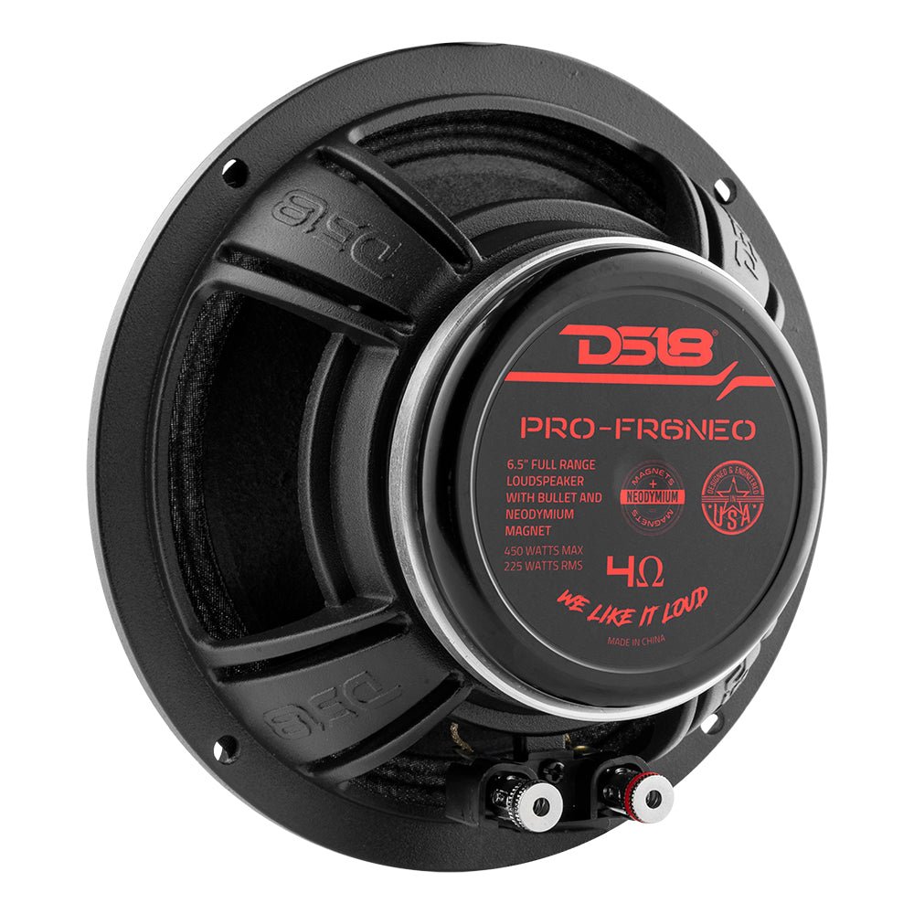 Bronco 6th Gen Front Door Panels Loaded – Dual 6.5" Loudspeakers, 3.6" Hybrid Tweeters & Amplifier - DS18