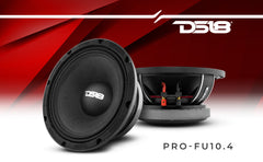 PRO-FU 10" Mid-Range Loudspeaker 400 Watts Rms 4-Ohm - DS18