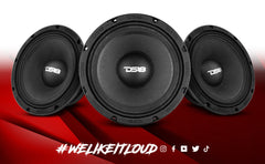 PRO-FU 10" Mid-Range Loudspeaker 400 Watts Rms 4-Ohm - DS18