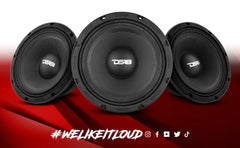 PRO-FU 10" Mid-Range Loudspeaker 400 Watts Rms 8-Ohm - DS18