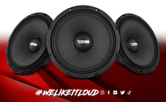 PRO-FU 12" Mid-Range Loudspeaker 600 Watts Rms 8-Ohm - DS18