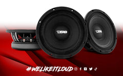PRO-FU 8" Mid-Range Loudspeaker 350 Watts Rms 4-Ohm - DS18