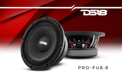 PRO-FU 8" Mid-Range Loudspeaker 350 Watts Rms 8-Ohm - DS18