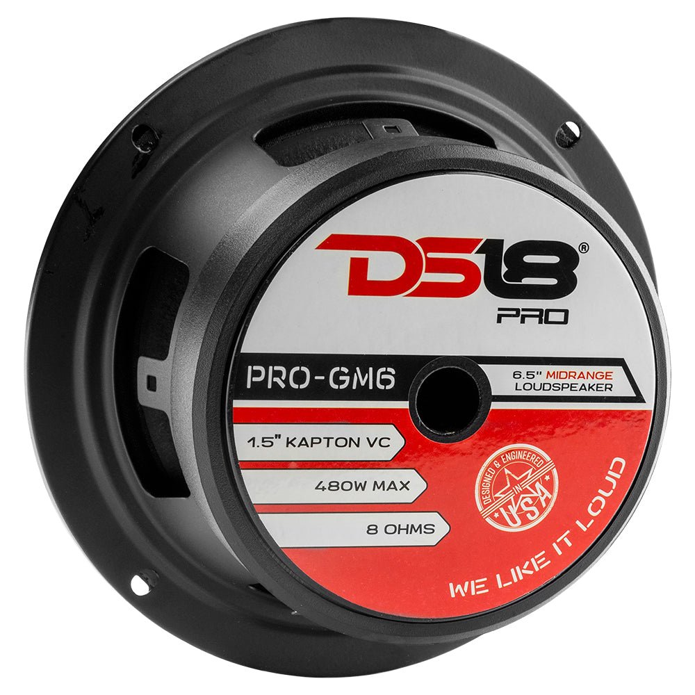 DS18 PRO-GM6 6.5" Mid-Range Loudspeaker 480 Watts 8-Ohm - DS18