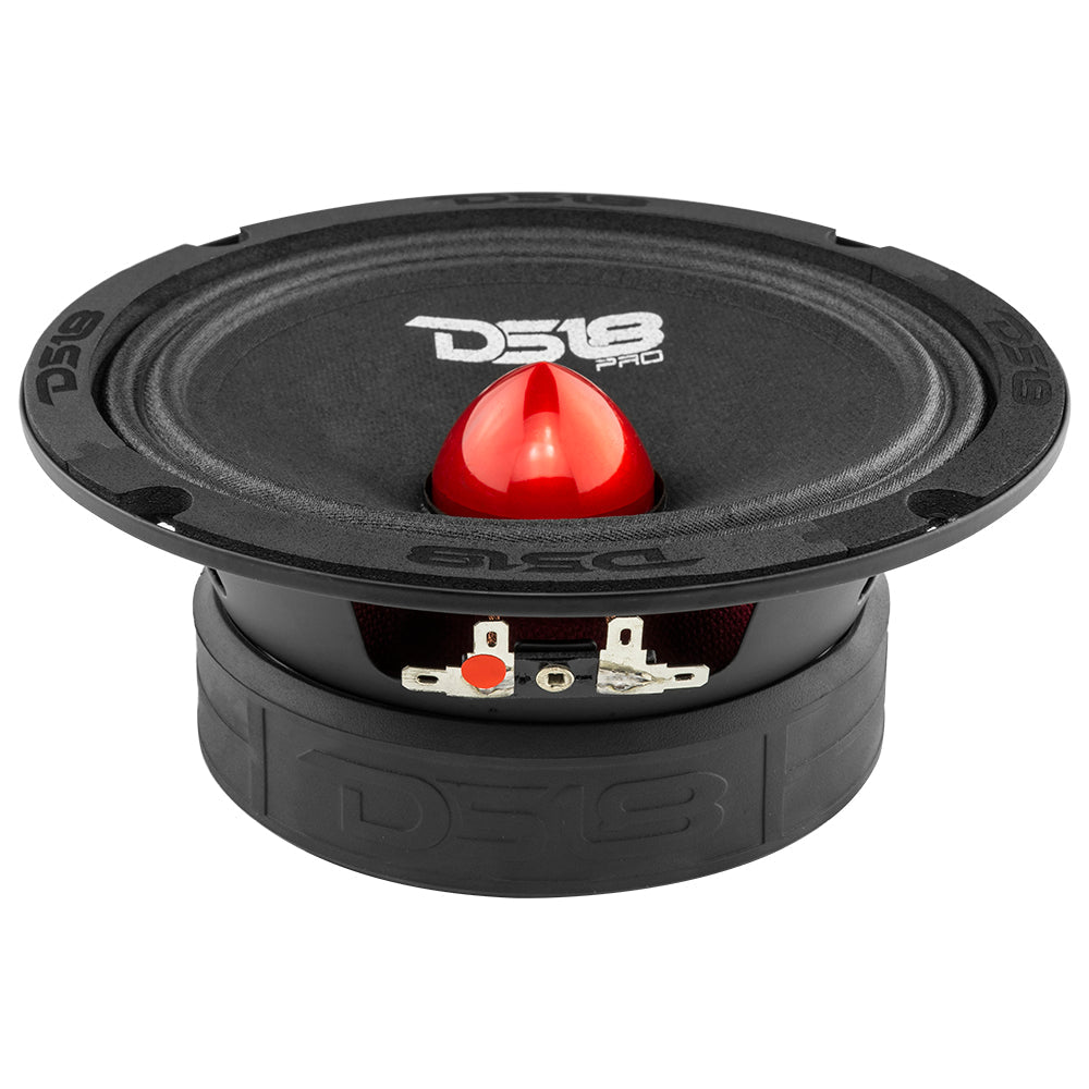 PRO 6.5" Mid-Range Loudspeaker with Bullet | 140W RMS 4-Ohm - DS18