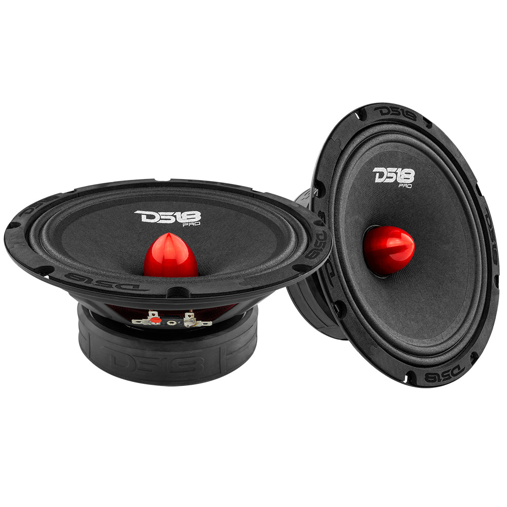 DS18 PRO-GM8.4B 8" Mid-Range Loudspeaker with Bullet 580 Watts 4-Ohm - DS18