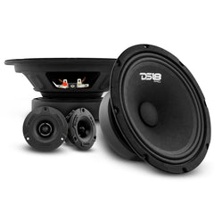 DS18 PRO-GM8.4PK Loudspeaker and Tweeter Package Including a Pair of PRO-GM8.4 + a Pair of PRO-TW1X/BK - DS18