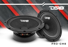 DS18 PRO-GM8 8" Mid-Range Loudspeaker 580 Watts 8-Ohm - DS18