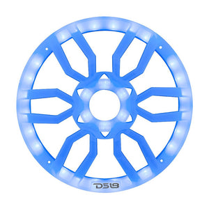 10" Universal Speaker Grill Cover -RGB LED Lights - DS18
