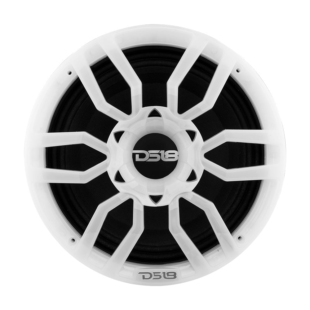 10" Universal Speaker Grill Cover -RGB LED Lights - DS18
