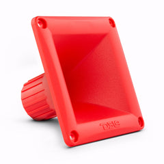 1" Throat Twist On 45x45° 2.68" Depth Plastic Horn - DS18