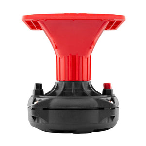 1" Throat Twist On 45x45° 2.68" Depth Plastic Horn - DS18