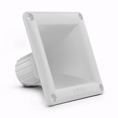 1" Throat Twist On 45x45° 2.68" Depth Plastic Horn - DS18