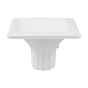 1" Throat Twist On 45x45° 2.68" Depth Plastic Horn - DS18