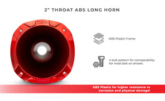 2" Throat Bolt On 27° 10.84" Depth Plastic Horn - DS18