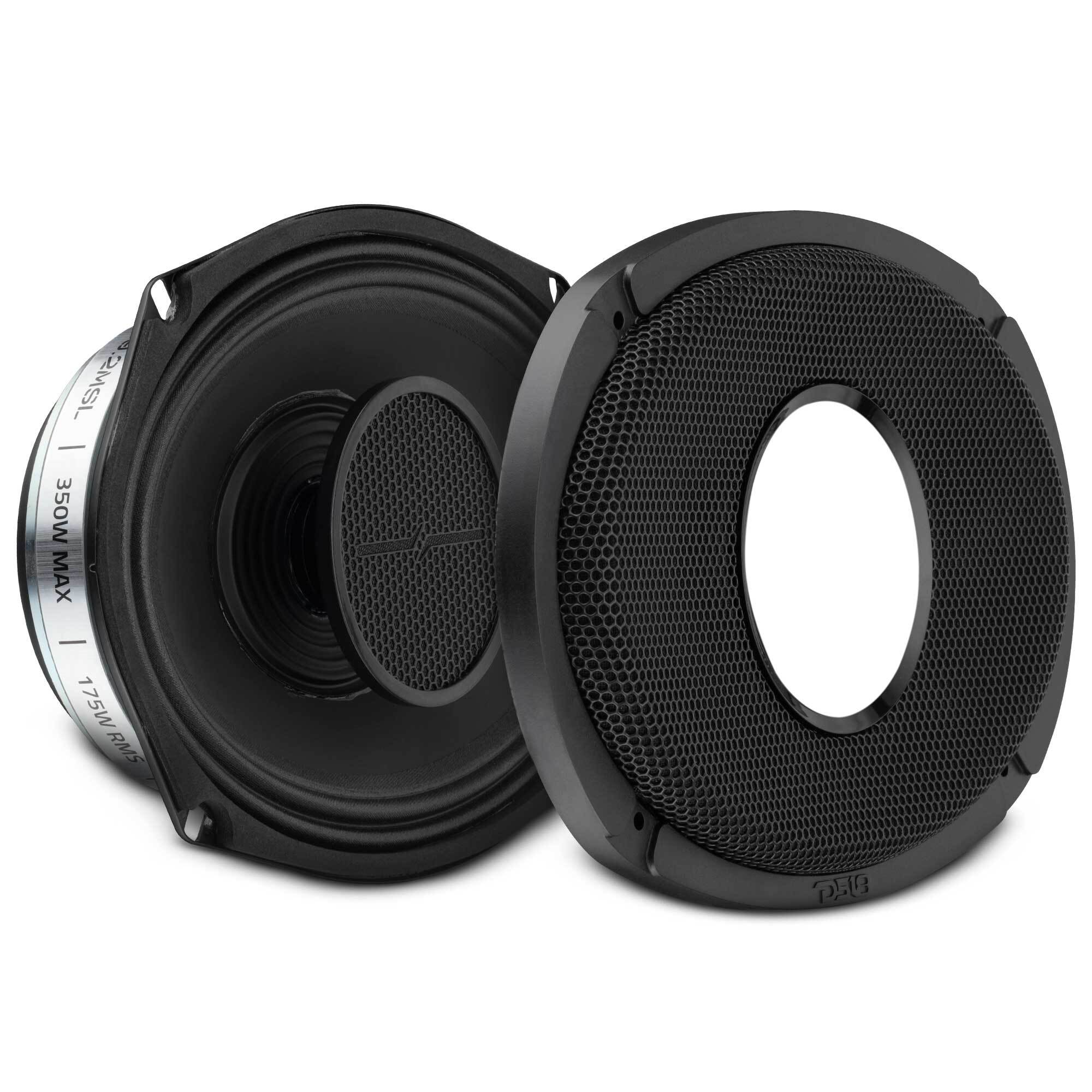 PRO 6x9” Hybrid Slim Loudspeaker with Water-Resistant Cone and Compression Driver Horn | 175W RMS 2-Ohm - DS18